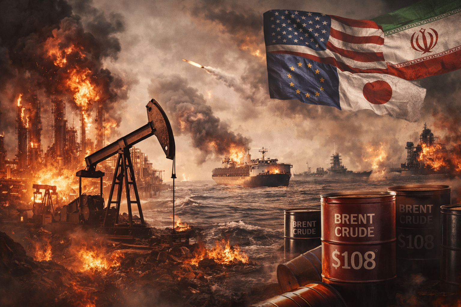 Oil Prices Ease as World Powers Race to Reopen Hormuz and Flood Markets with Supply