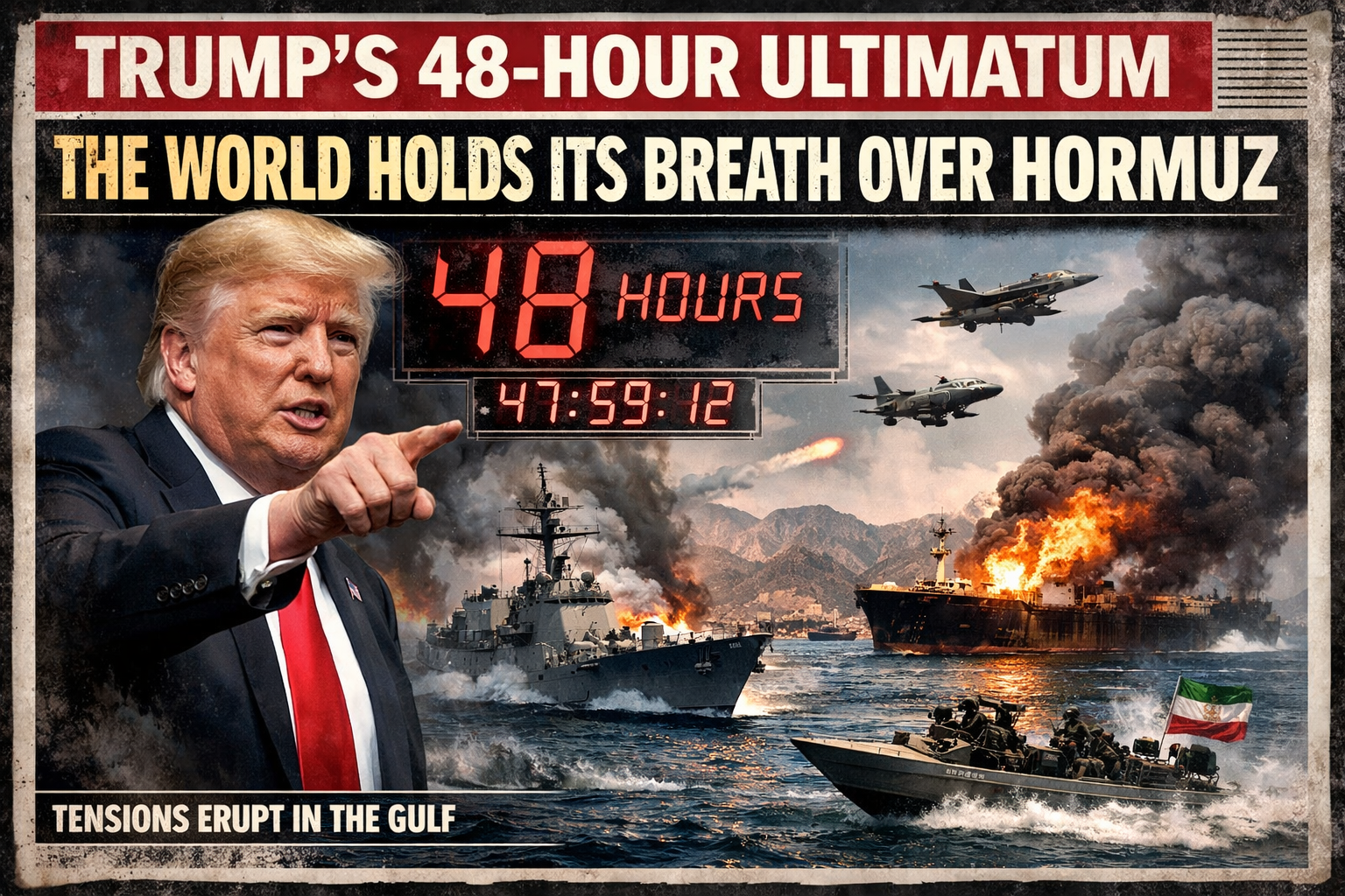 Trump's 48-Hour Ultimatum: The World Holds Its Breath Over Hormuz