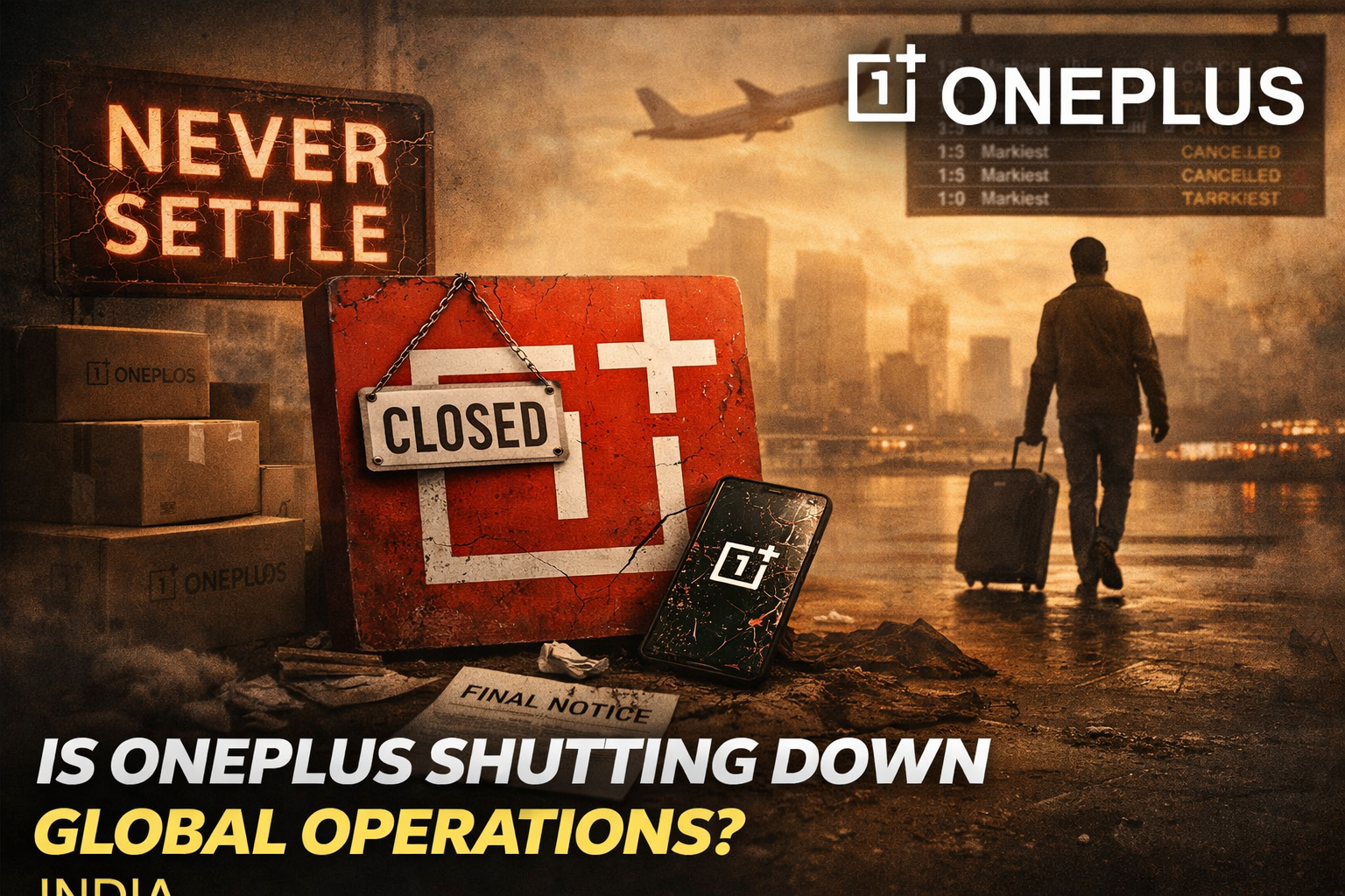 OnePlus May Pull Out of Global Markets as Early as April