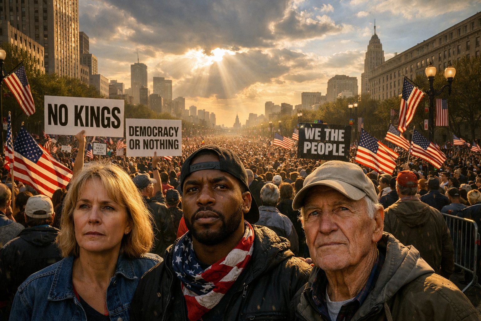 No Kings, No Silence — Millions of Americans Take Over the Streets